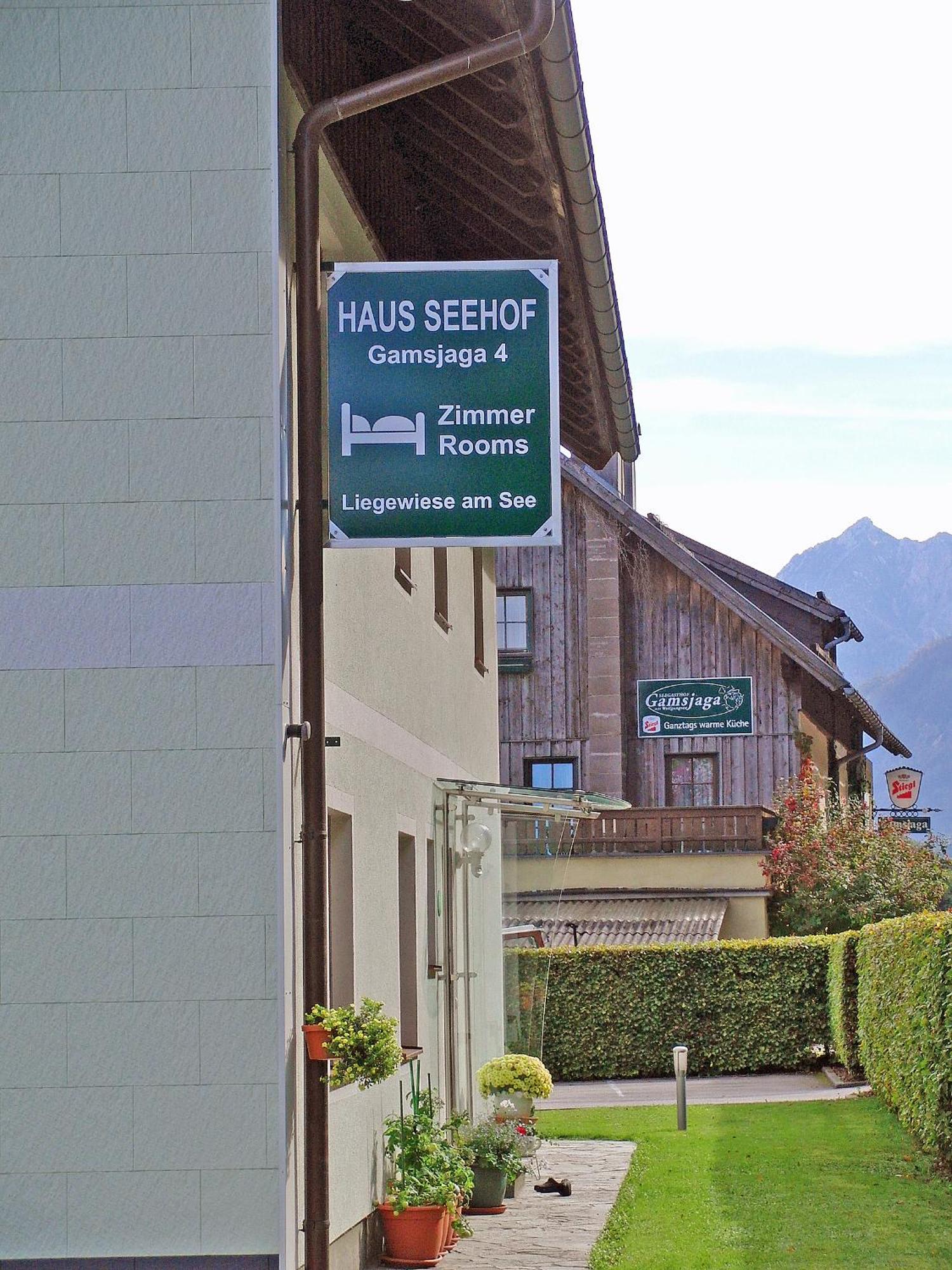 Haus Seehof Sankt Gilgen Buitenkant foto